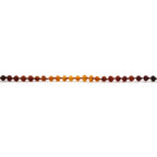 Natural Baltic Amber Junior Necklace. Baroque Rainbow 5mm - XB55RB1M