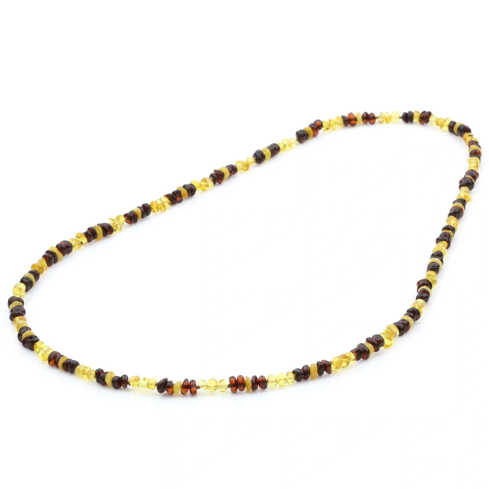 70cm Long Genuine Baltic Amber Necklace for Adult. AGS 003