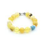 Adult Baltic Amber Bracelet Round Beads 11mm 21gr. SPS36