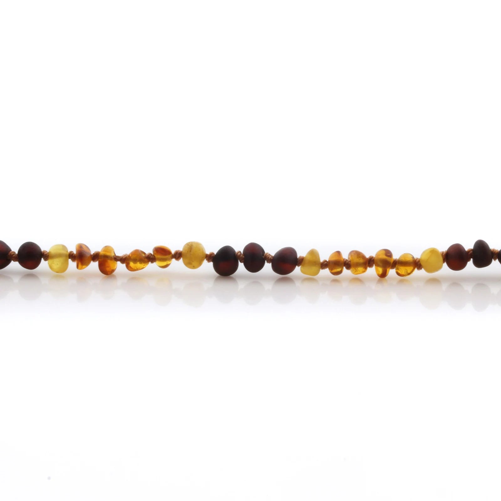 Natural Baltic Amber Teething Bracelet. Baroque LE106