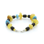 Adult Baltic Amber Bracelet Tablet Beads 19gr. SPS23