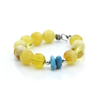 Adult Baltic Amber Bracelet Round Beads 13mm 22gr. SPS07