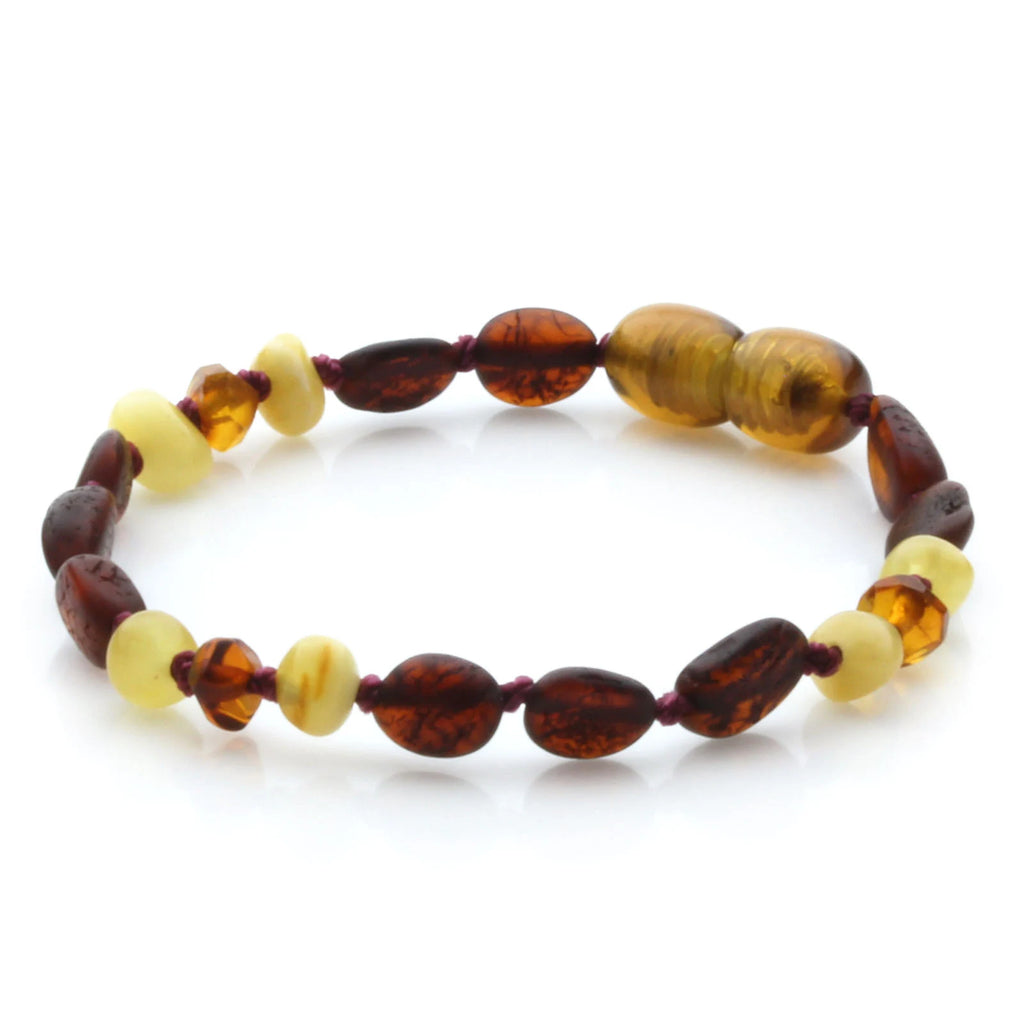 Baltic Amber Teething Bracelet. Limited Edition LE44