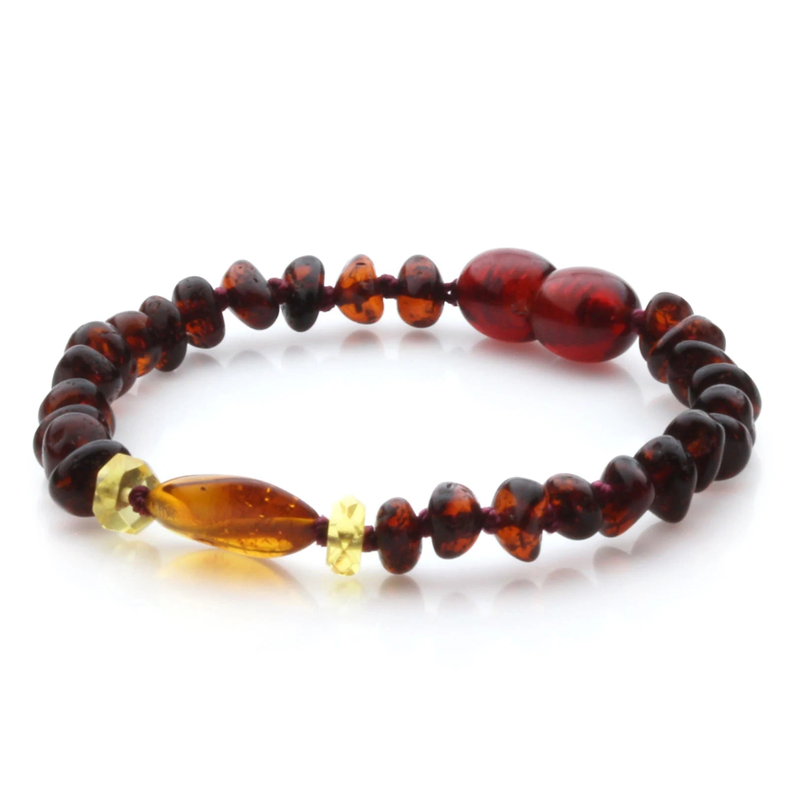Baltic Amber Teething Bracelet. Limited Edition LE45