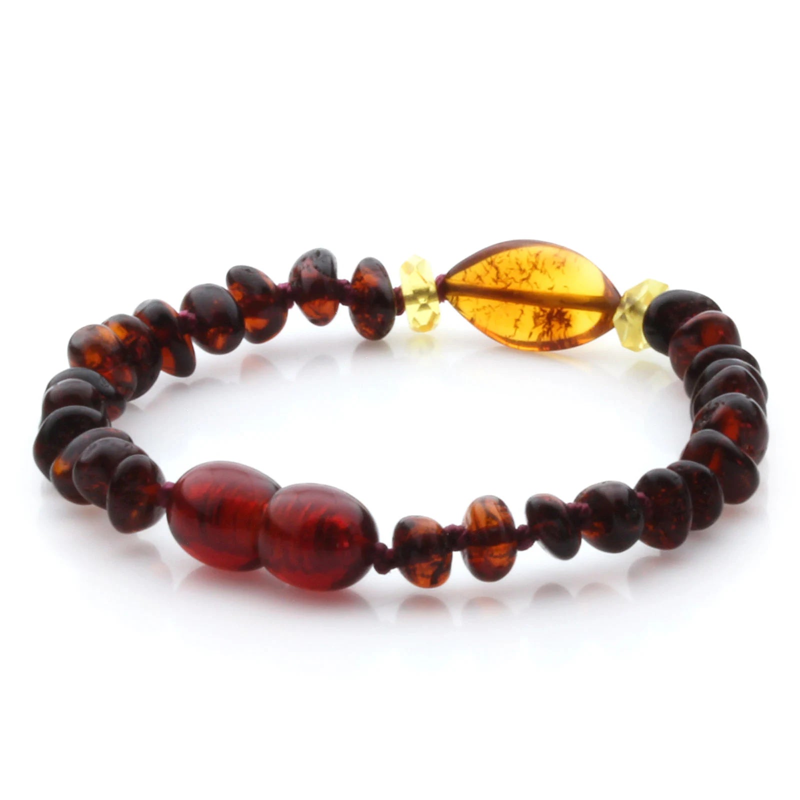 Baltic Amber Teething Bracelet. Limited Edition LE45