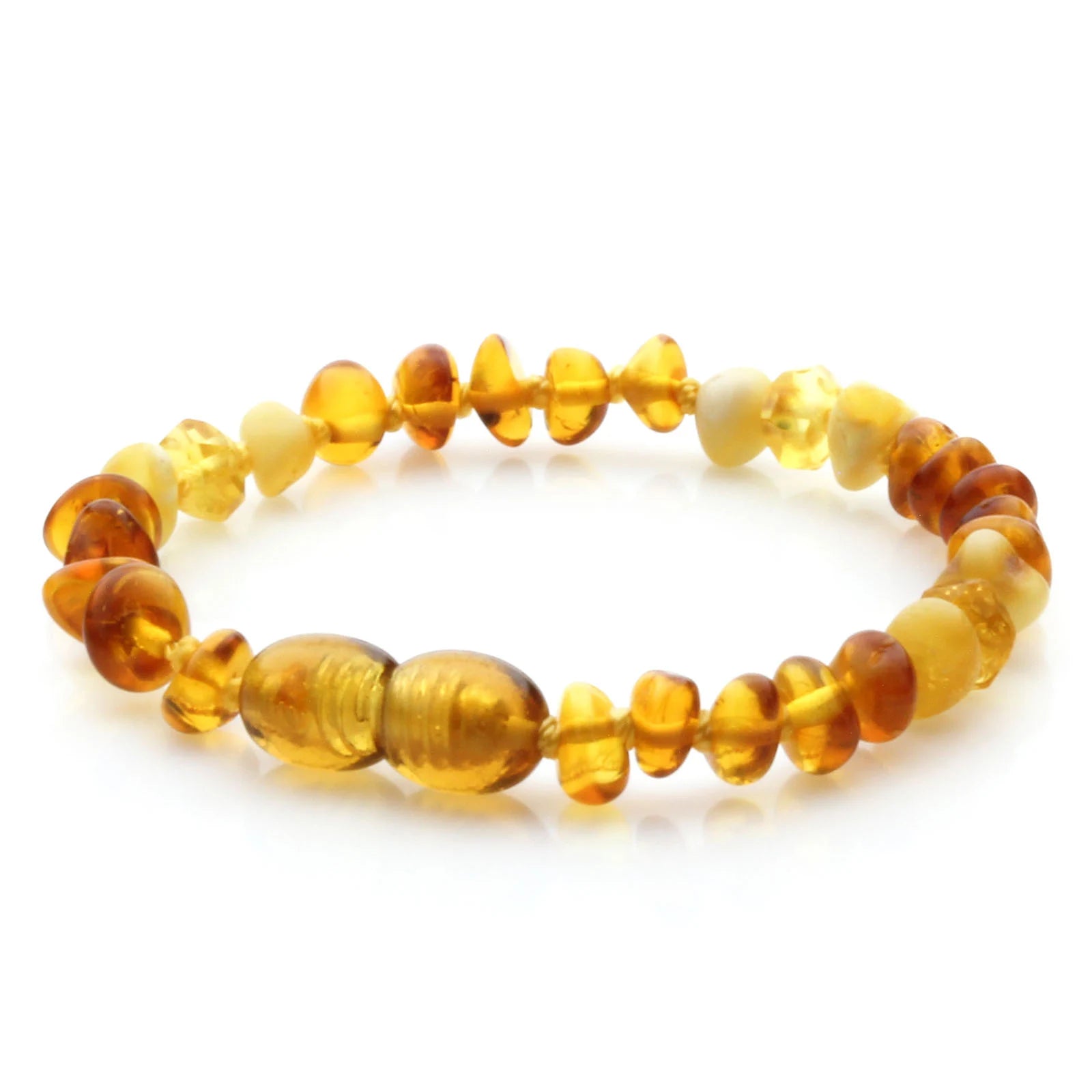 Baltic Amber Teething Bracelet. Limited Edition LE49