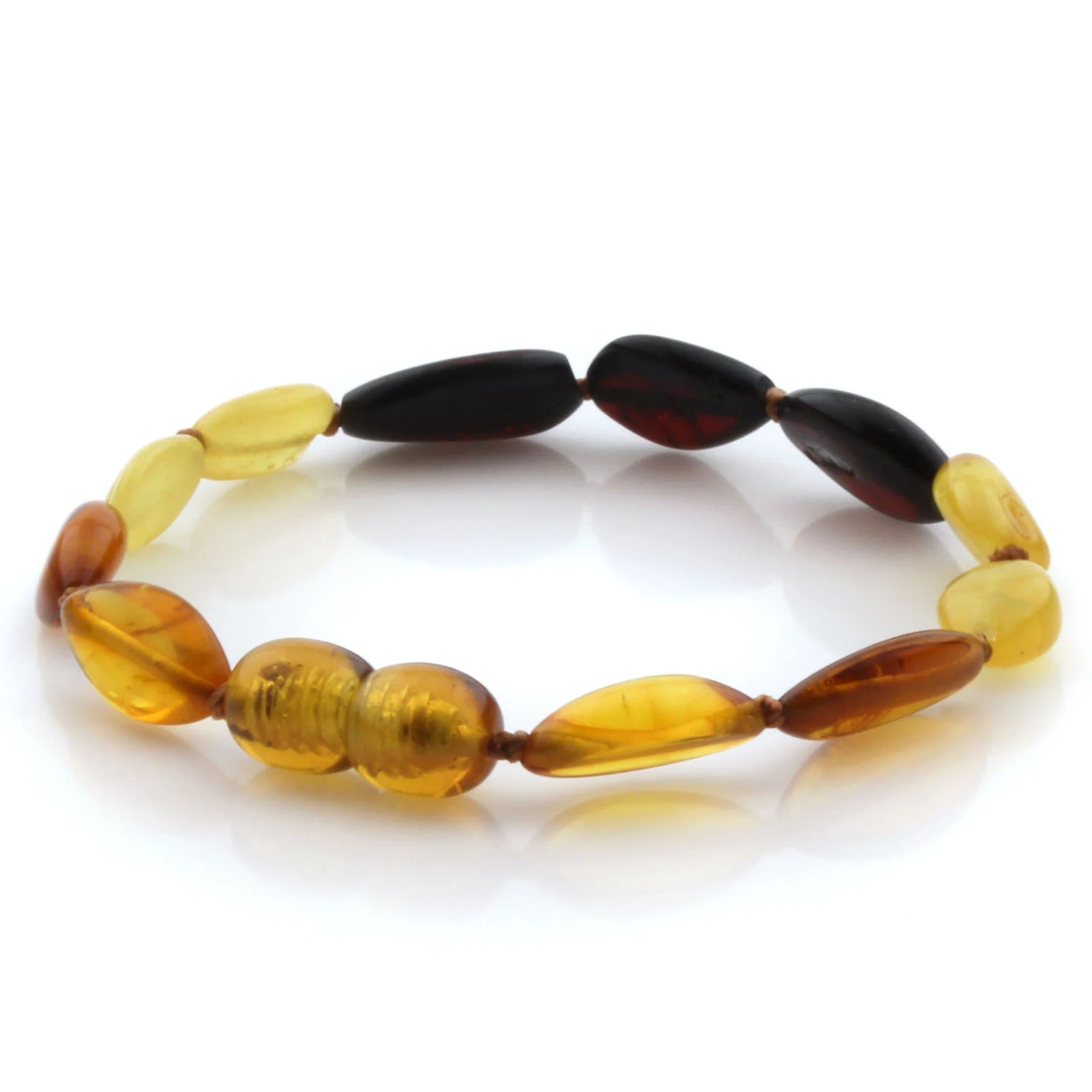 Baltic Amber Teething Bracelet. Limited Edition LE63
