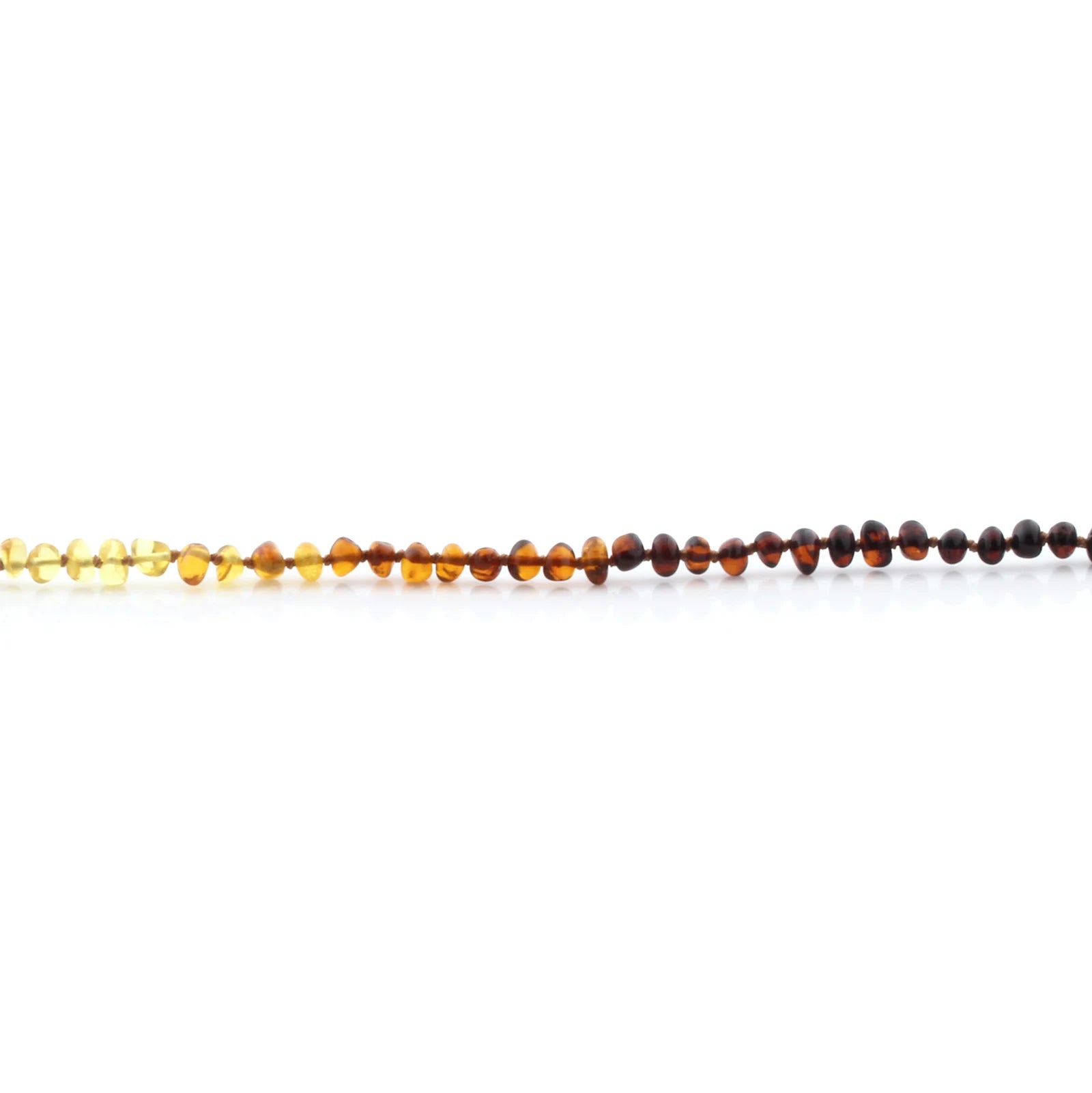 Natural Baltic Amber Teething Bracelet. Baroque LE96