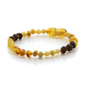 Natural Baltic Amber Teething Bracelet. Baroque LE81