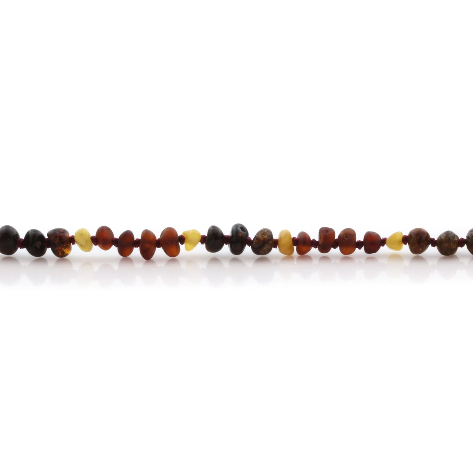 Natural Baltic Amber Teething Bracelet. Baroque LE86