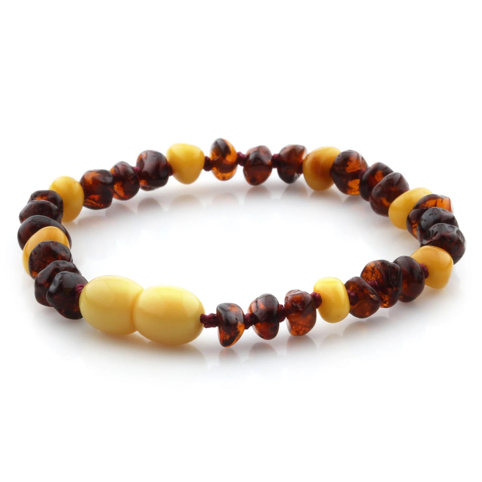 Baltic Amber Teething Bracelet. Limited Edition LE11