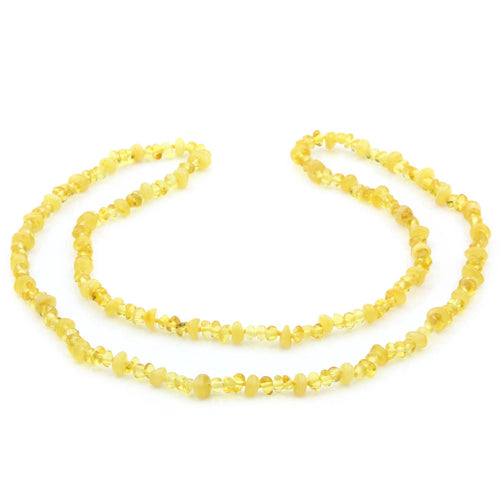 80cm Long Genuine Baltic Amber Necklace for Adult. AGS 40A