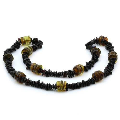80cm Long Genuine Baltic Amber Necklace for Adult. AGS 043
