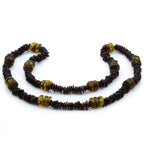 80cm Long Genuine Baltic Amber Necklace for Adult. AGS 043A