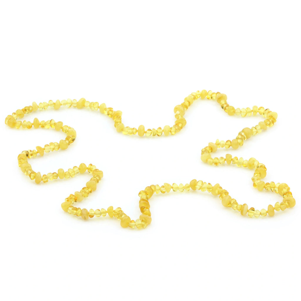 80cm Long Genuine Baltic Amber Necklace for Adult. AGS 40A