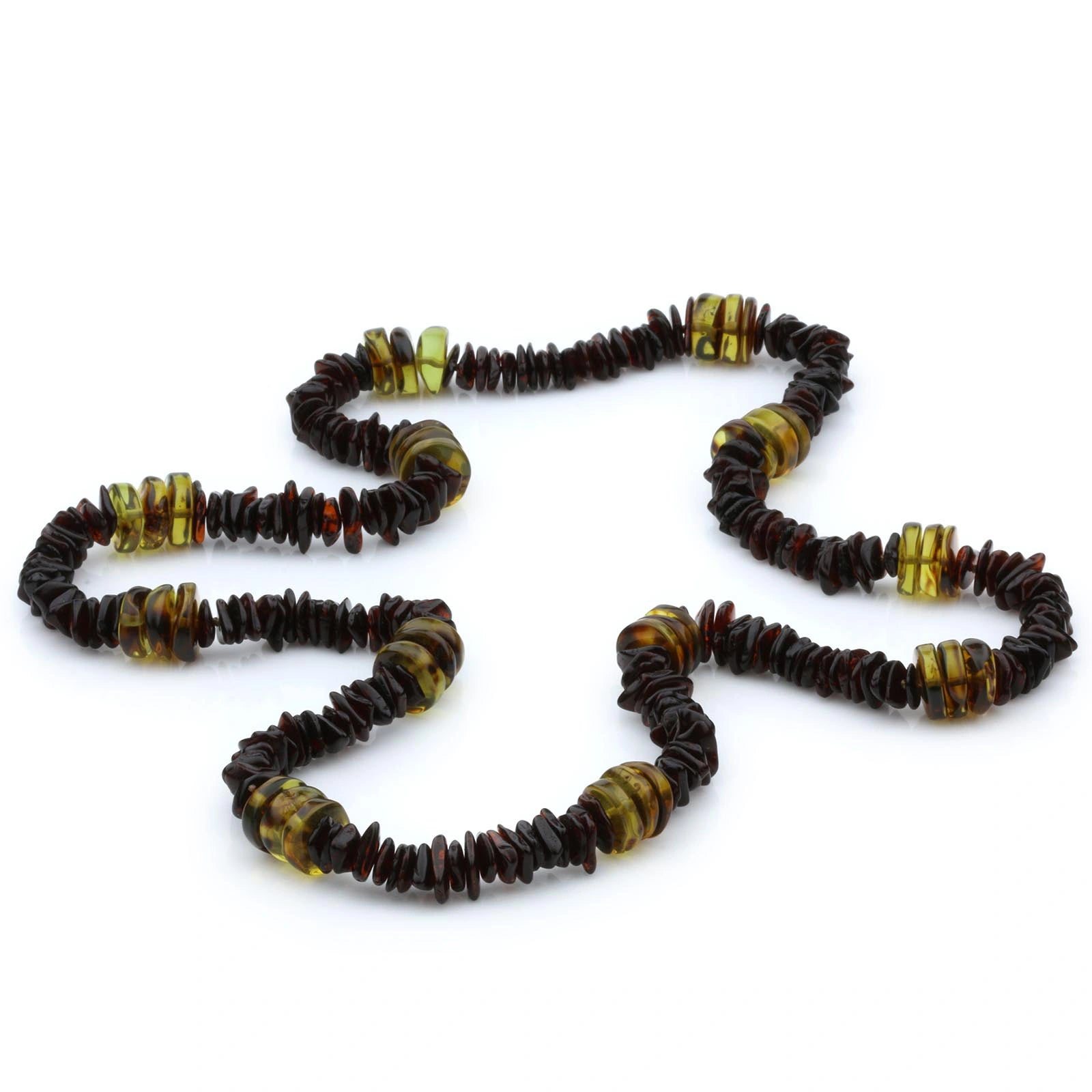 80cm Long Genuine Baltic Amber Necklace for Adult. AGS 043A