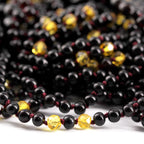 Natural Baltic Amber Junior Necklace. Baroque 5mm - JN113