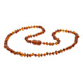 Baltic amber baroque adult necklace, 45cm