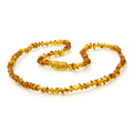 Baltic amber baroque adult necklace, 45cm