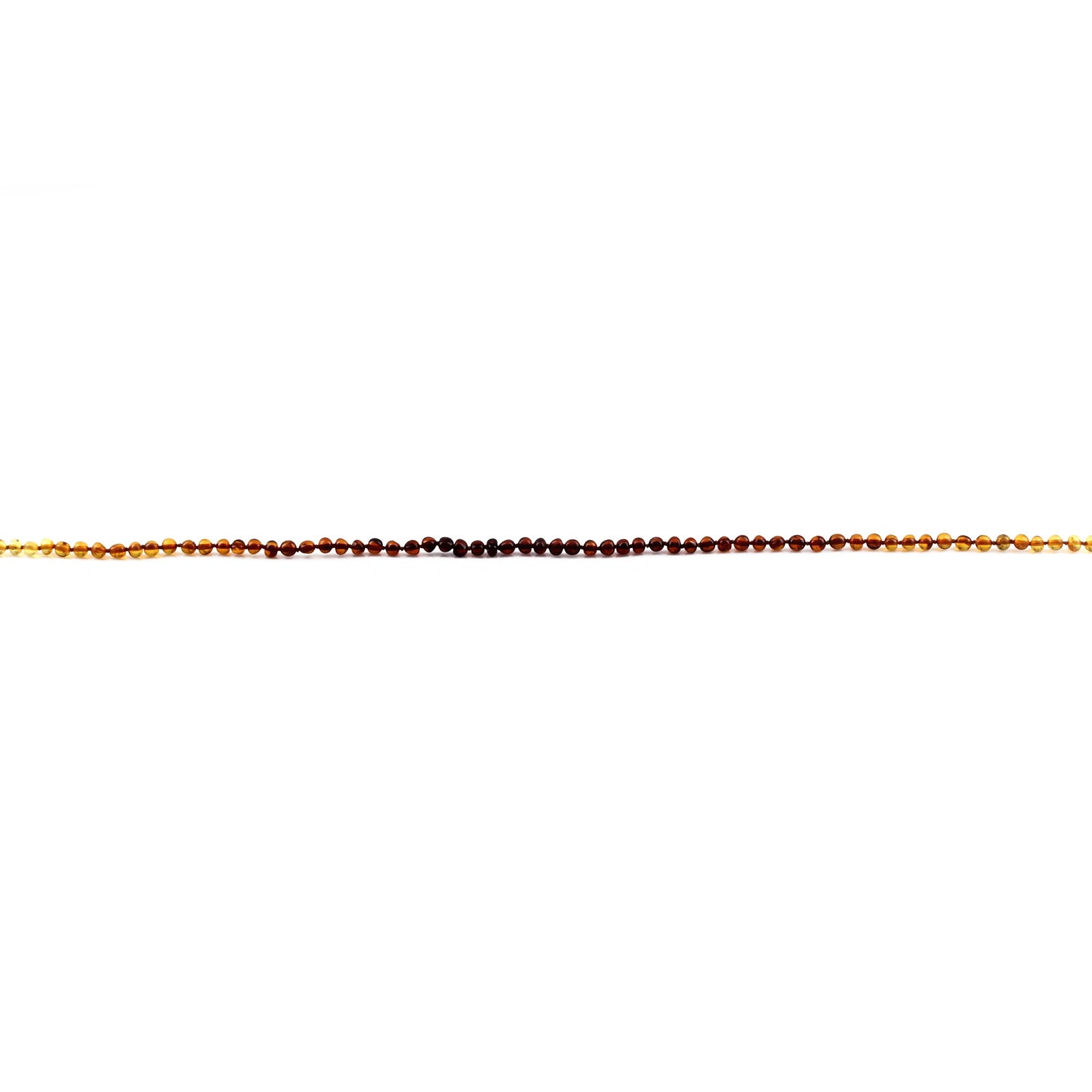 Adult Baltic Amber Necklace. Baroque Rainbow 5mm - BA123
