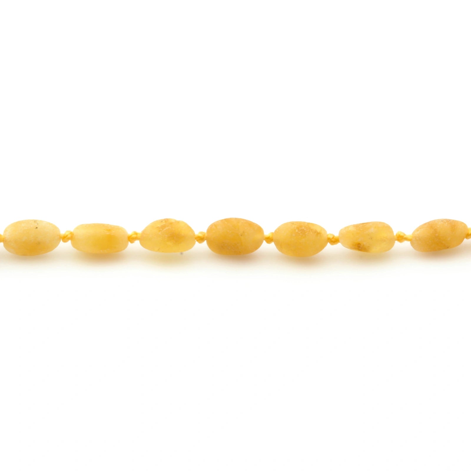 Adult Baltic Amber Necklace. Olive Milky Yellow Rough 5mm - OL54