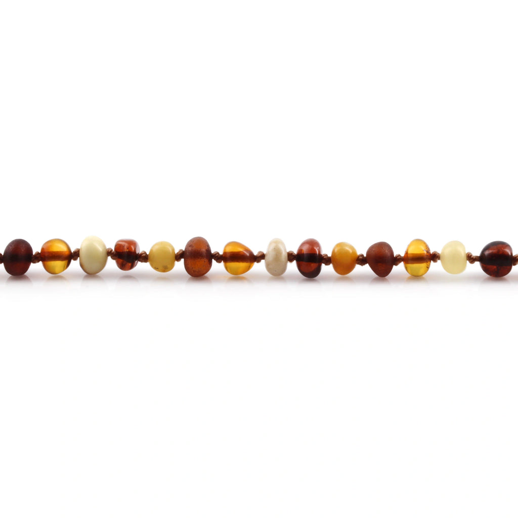 BALTIC AMBER TEETHING NECKLACE. LIMITED EDITION. XLE19