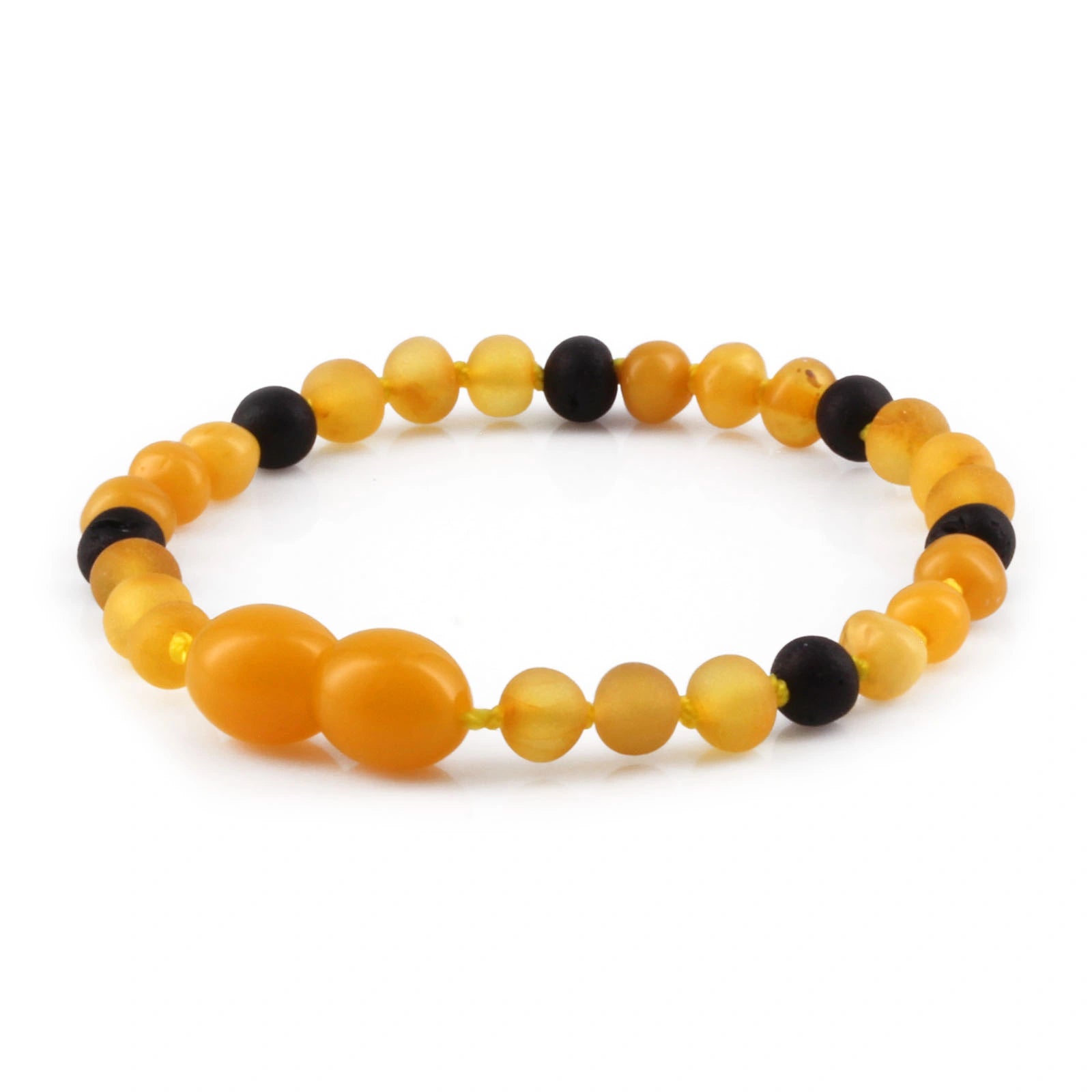 BALTIC AMBER TEETHING BRACELET. LIMITED EDITION. XLE26