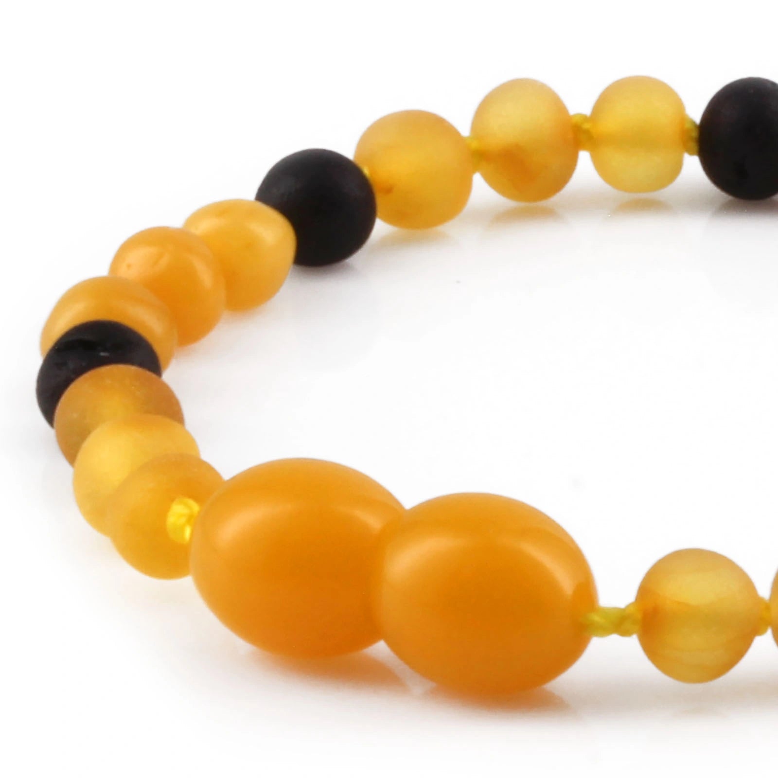BALTIC AMBER TEETHING BRACELET. LIMITED EDITION. XLE26