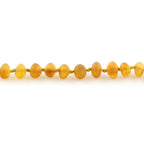 Baltic Amber Teething Necklace. Baroque Cognac 5mm - BA30