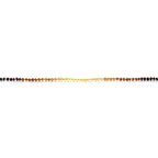 Baltic Amber Teething Necklace. Baroque Rainbow 5mm - BA33