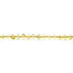 Baltic Amber Teething Necklace. Baroque Yellow 5mm - BA17