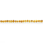 Adult Baltic Amber Necklace. Baroque Light Cognac 5mm - BA119