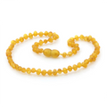 Baltic Amber Teething Necklace. Baroque Multicolour 4mm - BA51