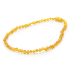 Baltic Amber Teething Necklace. Baroque Multicolour 4mm - BA51