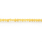 Baltic Amber Teething Necklace. Baroque Milky Yellow 5mm - BA11