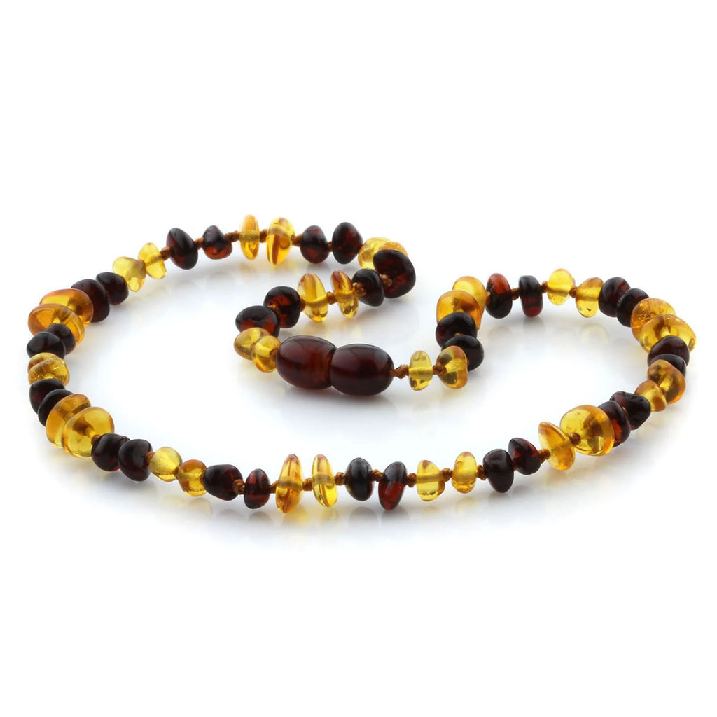Baltic Amber Teething Necklace. Limited Edition LE07