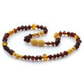 Baltic Amber Teething Necklace. Limited Edition LE09