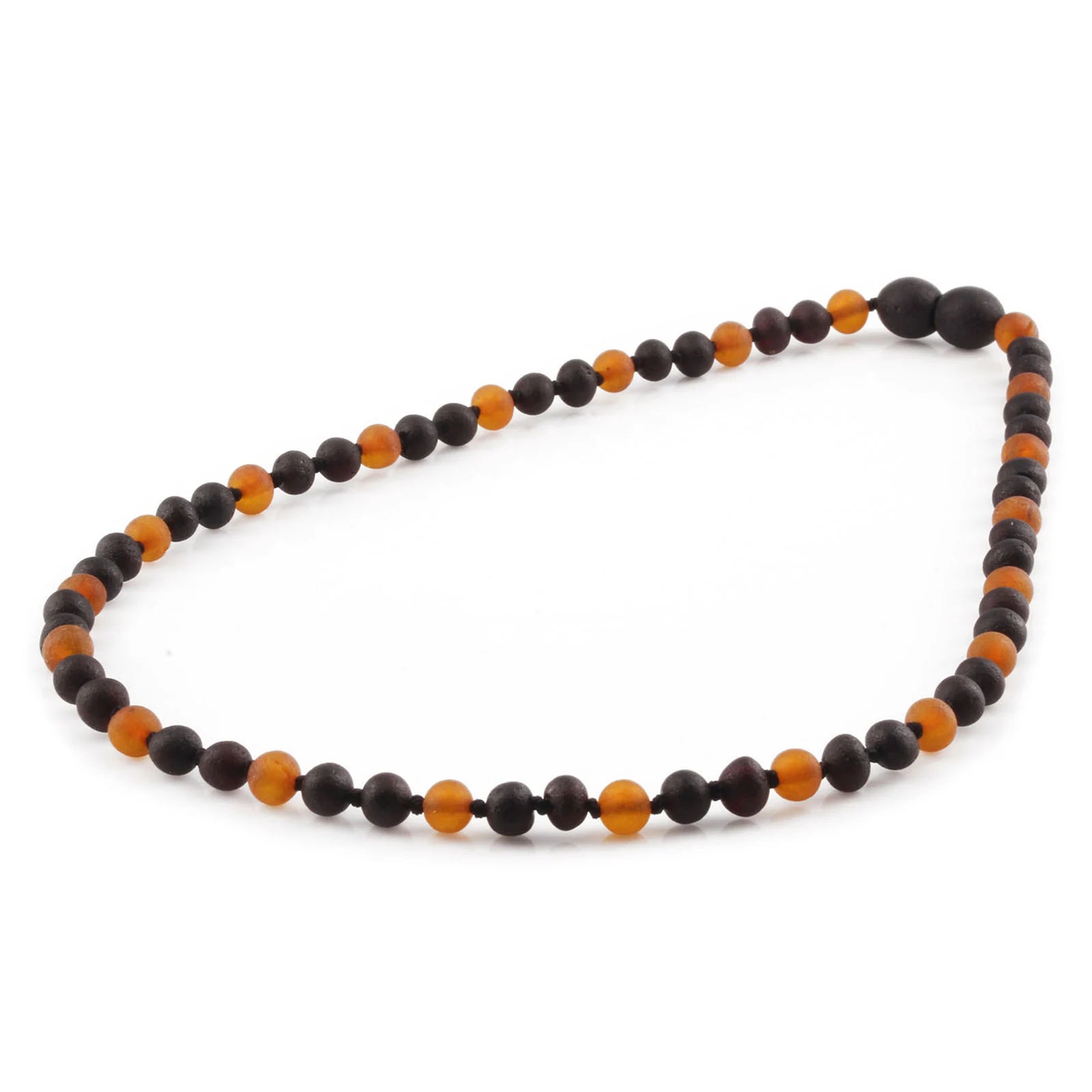 Natural Baltic Amber Junior Necklace. Baroque 5mm - JN91