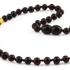 Natural Baltic Amber Junior Necklace. Baroque 5mm - JN113