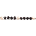 Natural Baltic Amber Junior Necklace with Freshwater Pearl. Baroque 6mm - P3