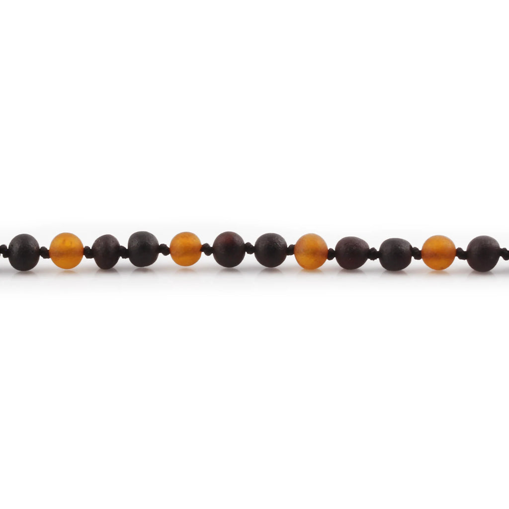 Natural Baltic Amber Junior Necklace. Baroque 5mm - JN91