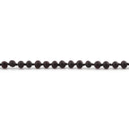 Natural Baltic Amber Junior Necklace. Baroque Black 5mm - XB54BM