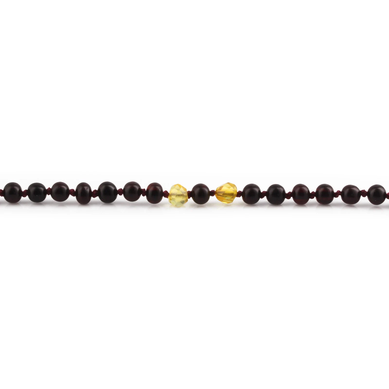 Natural Baltic Amber Junior Necklace. Baroque 5mm - JN113