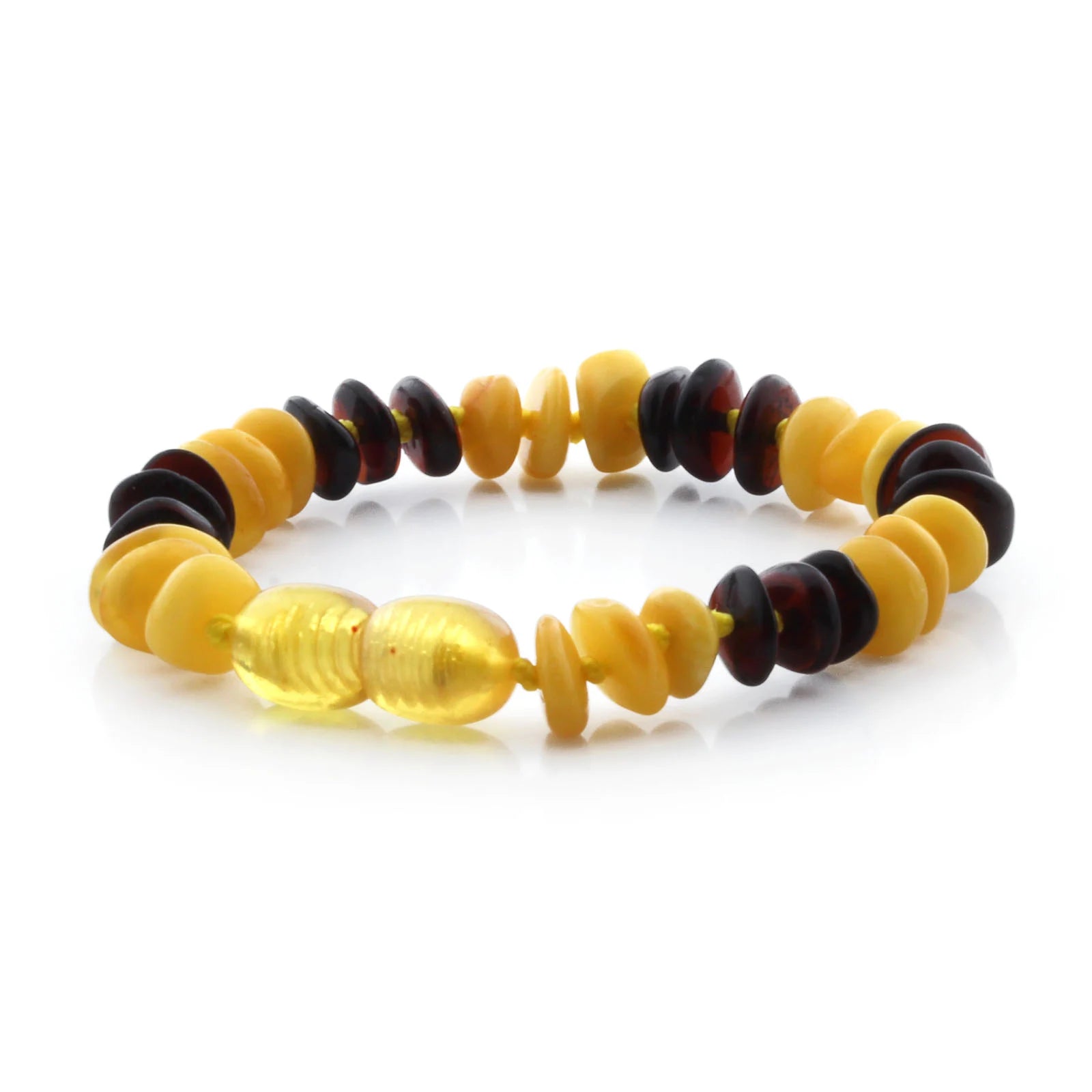 Baltic Amber Bracelet for Kids. Limited Edition LE313