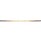 Baltic Amber Teething Necklace. Roundel Rainbow 5mm - RO18