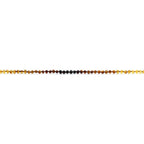 Baltic Amber Teething Necklace. Baroque Rainbow 5mm - RO17