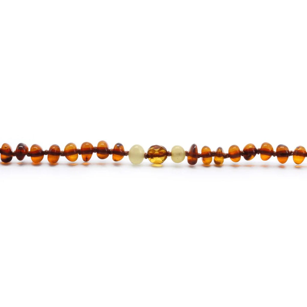 BALTIC AMBER TEETHING NECKLACE. LIMITED EDITION. BE175
