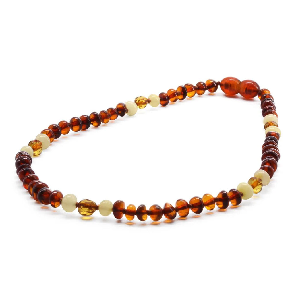 BALTIC AMBER TEETHING NECKLACE. LIMITED EDITION. BE175