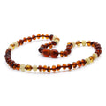BALTIC AMBER TEETHING NECKLACE. LIMITED EDITION. BE175