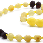 BALTIC AMBER TEETHING NECKLACE. LIMITED EDITION. CE130
